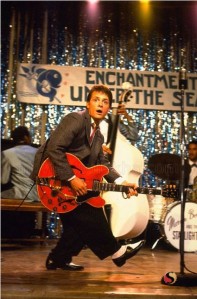 Marty performing Johnny B Goode...